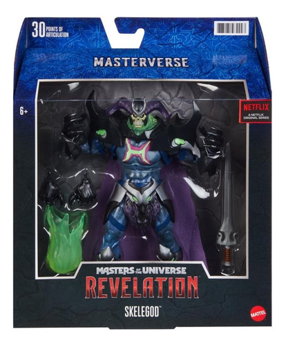 Figura Skelegod Masters Of The Universe Masterverse 