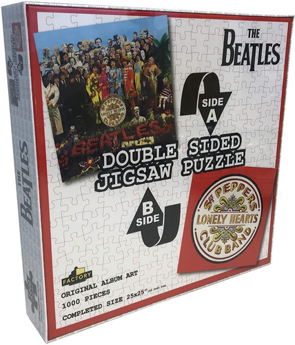 Quebra-cabeças The Beatles St Peppers 1000 peças com vista dupla