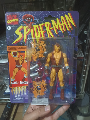 Shocker Retro Marvel Legends Spiderman 