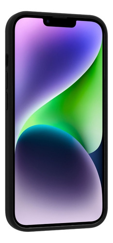 Funda Mobo Pomme Negro Compatible Con iPhone 14 Plus