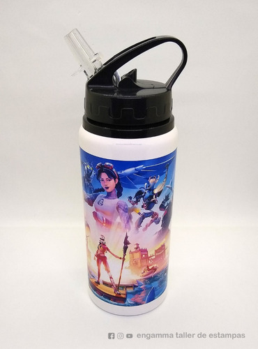 Botella Deportiva Fortnite Personalizada