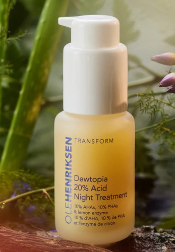 Olehenriksen Dewtopia Tratamiento Nocturno 20% Acid Aha Pha Momento De Aplicación Noche Tipo De Piel Mixta