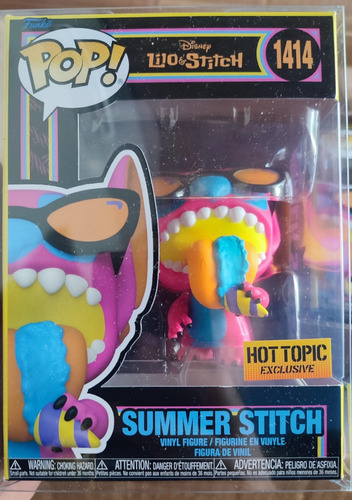 Funko Pop! Disney Lilo & Stitch #1414: Summer Stitch Ht B/l