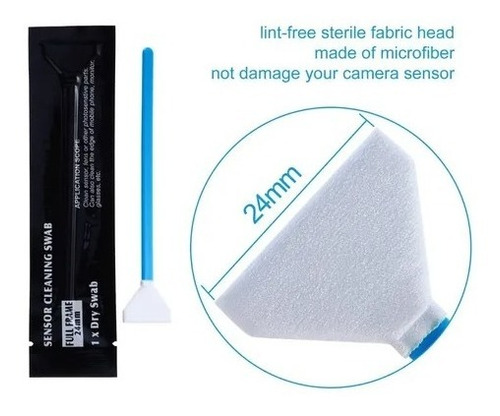Swab Limpiador De Sensor Full Frame Camara Reflex - Cl-f24