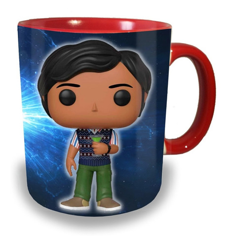 Taza Funko Rajesh Koothrappali. The Big Bang Theory.
