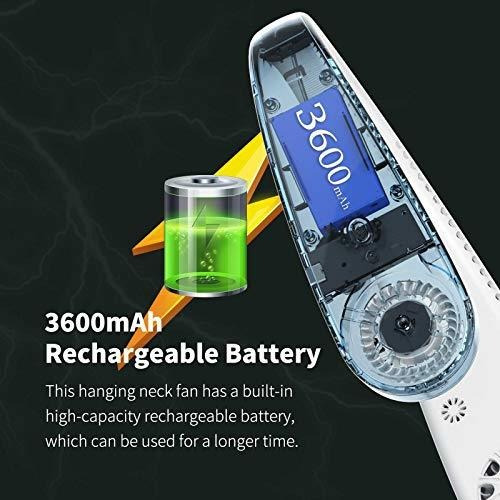 Ventilador Para Cuello 360 Grado Envolvente Sin Cuchilla