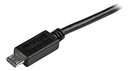 Startech.com Cable Micro Usb De Carga Y Sincronización De 3
