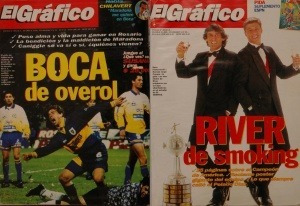 El Grafico 4004 River Campeon 96 America  Francescoli Crespo