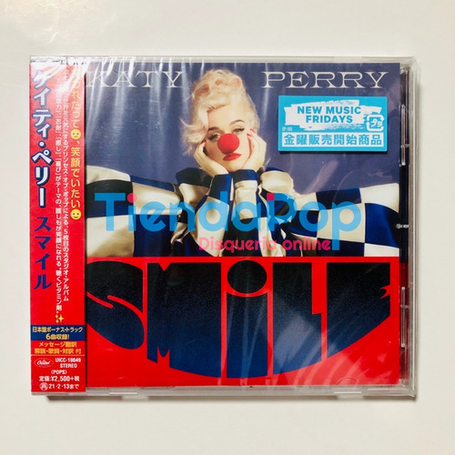 Katy Perry Smile Japon Super Deluxe Edition Bonus 18 Temas