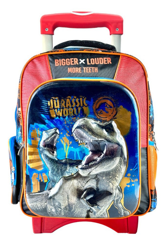 Kit Mochila Jurassic World Lonchera Lapicera Orig. Primaria Color Mod 3