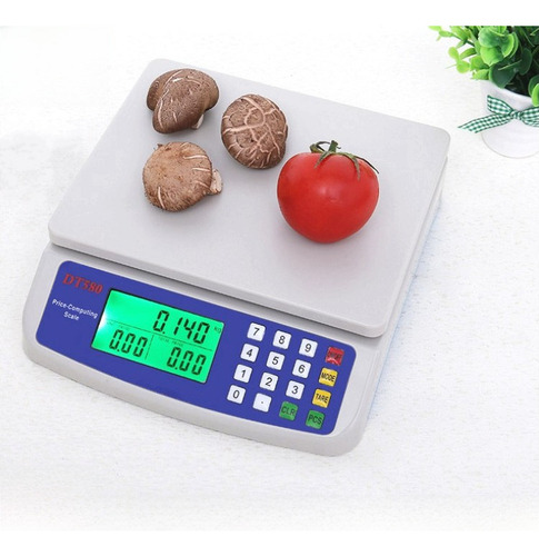 Báscula Digital De Cocina Compacta Dt580 De 30 Kg