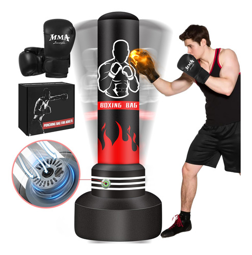 Yorwhin Saco De Boxeo Mejorado Para Adultos Y Adolescentes,