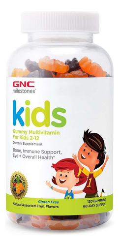 Gnc Multivitaminico Para Niño 120 Gomitas