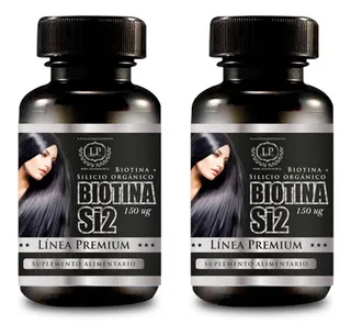 Biotina Para  6 Meses, Cabello, Uñas Y Piel (envío Gratis)