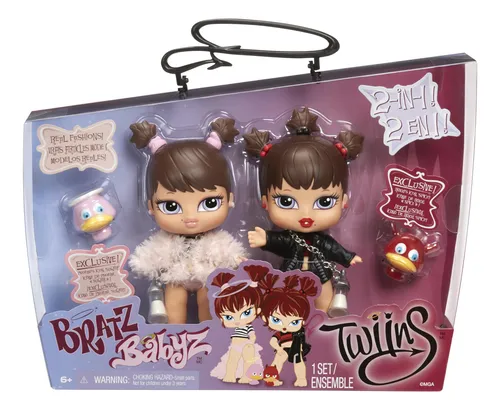 comprar Bonecas Modernas Bratz Babyz Twiins Phoebe E Roxxi Com Anima
