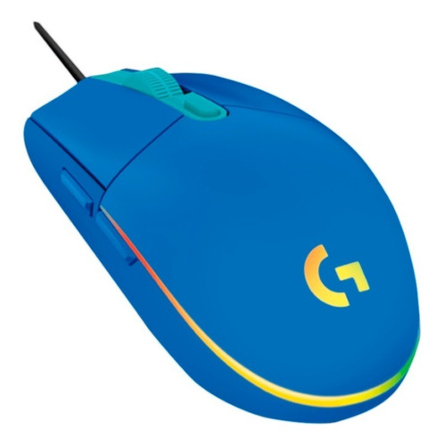 Mouse Logitech G203 Lightsync Para Gaming Iluminación Rgb Pc