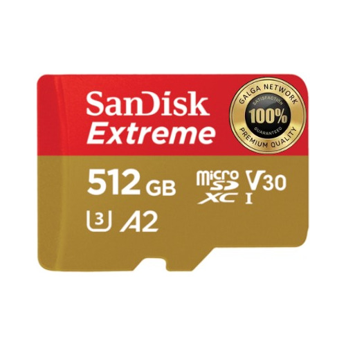 Tarjeta Memoria Sandisk Extreme Micro Sd 512gb New 190 Mb/s