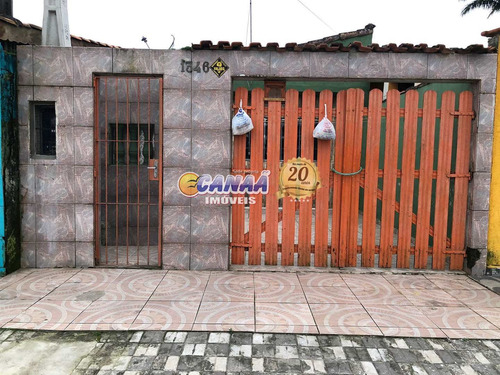 Imagem 1 de 13 de Casa Com 2 Dorms, Balneário Barigui, Mongaguá - R$ 160 Mil, Cod: 8721 - V8721