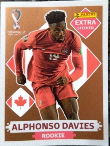 Extra Sticker Rookie Bronze Alphonso Davies