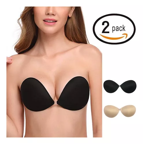 comprador Antorchas Línea de metal 2 Piezas Sujetador Adhesivo Push Up Brasier Invisible | Cuotas sin interés