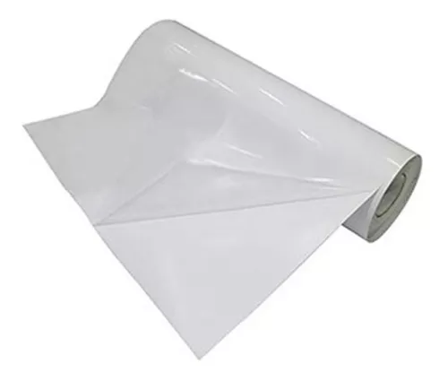 Papel Vinilo Adhesivo Transparente