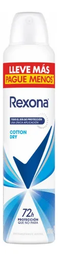 Rexona Antitranspirante X250ml Cotton Dry