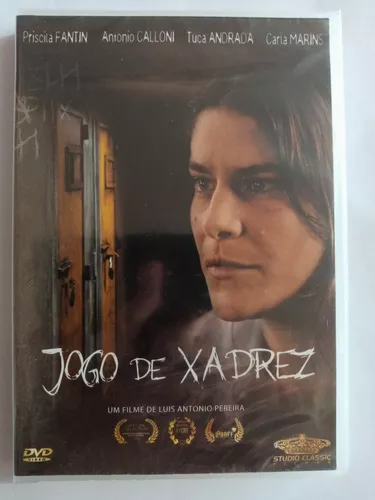 Dvd Jogo De Xadrez, Priscila Fantin, De Antonio Pereira +