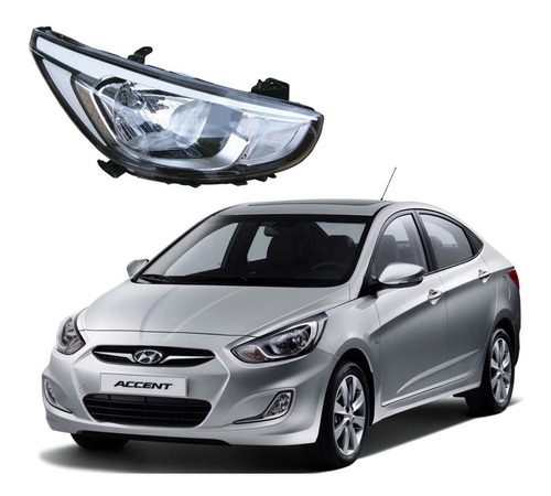 Óptico Delantero Hyundai Accent Rb 2011-2015