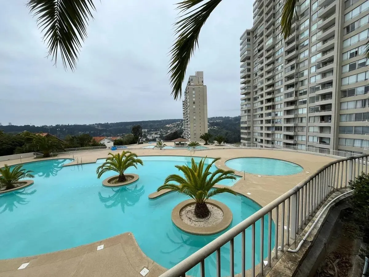 Imagen 1 de 30 de Se Arrienda Depto Con Vista Al Mar En Jardin Del Mar