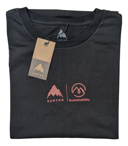 Remera Burton Hombre Sustain Manga Corta