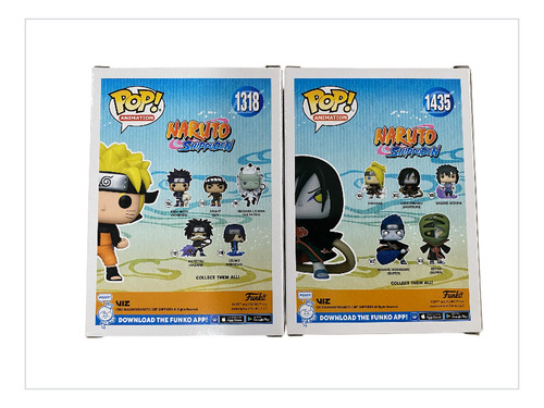 Funko Pop Naruto Uzumaki Funko Shop Y Orochimaru Akatsuki Ms (Usado)
