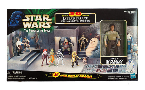 Star Wars: Poder De La Fuerza  Jabbas Palace 3-d Display D.