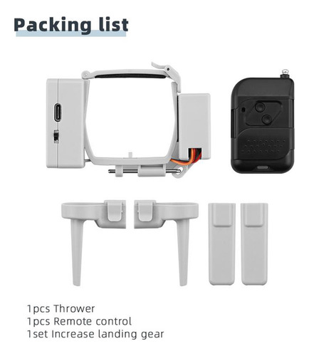 // De Caída De Aire Mini 2/mavic Mini Drone Carga Útil