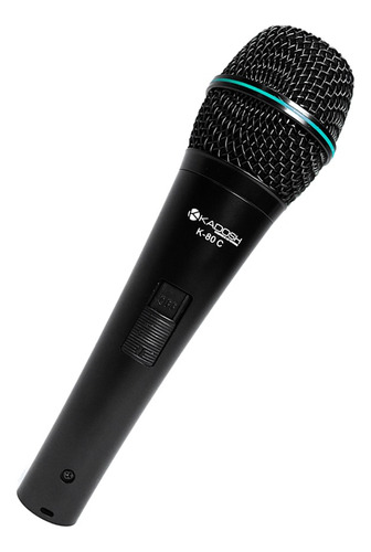 Microfone De Mão Com Fio Kadosh K-80c K80c K 80c Condensador