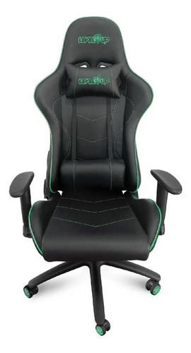 Silla Gamer Level Up Ares Pro 2 Verde Mexx 1