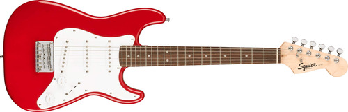 Squier Mini Stratocaster - Guitarra Eléctrica, Rojo Dakota.