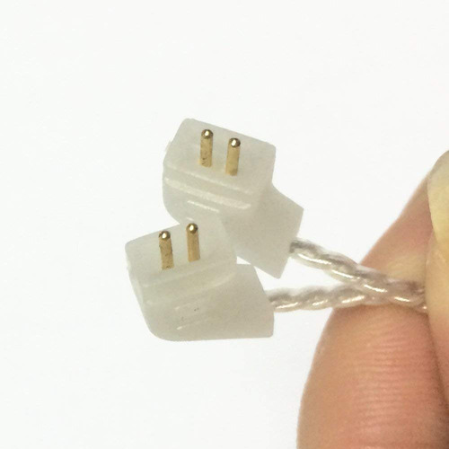Imagen 3 de 10 de Cable Kz Auricular Mini Plug - 120cm - Original Plata A B C - Representante Oficial Kz