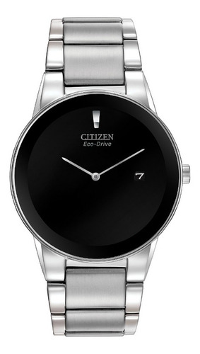 Reloj Citizen Eco Drive Axiom Sil Original Time Square