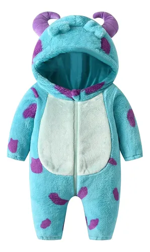 Disfraz De Mosters Inc. Sullivan Para Bebe Talla 6-12 Meses-