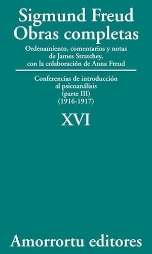 Obras Completas - Freud 16 Conferencias De Introd.al Psicoan
