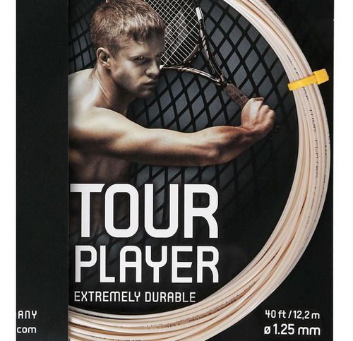 Corda Polyfibre Tour Player Rough 17l 1.25mm Rose