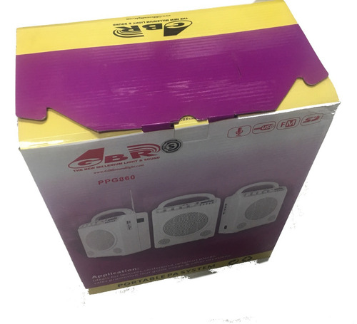 Bafle Portatil Bateria Microfono Inalambrico Mp3 Bluetooth Guia Turismo Profesional