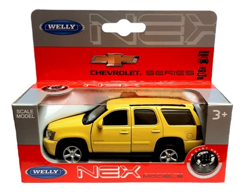 Chevrolet Tahoe 2008 A Friccion Metalico 12cm  Welly