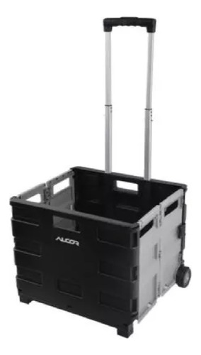 Caja Carrito De Compras Plegable Rodante