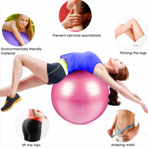 Practica Pelota Yoga Pilates Fitness Entrenamiento Gimnasio 