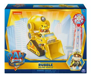 Paw Patrol Deluxe Rubble Vehículo Transformable