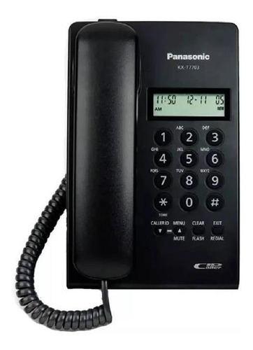 Telefono Panasonic Kxt7703  Identificador Llamada Apto Centrales O Fijo