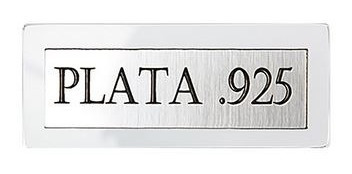 Letrero Placa Metalica De Acrilico Plata