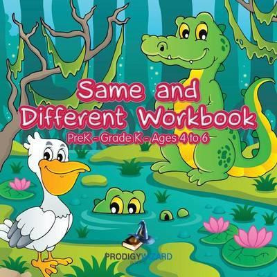 Libro Same And Different Workbook Prek-grade K - Ages 4 T...