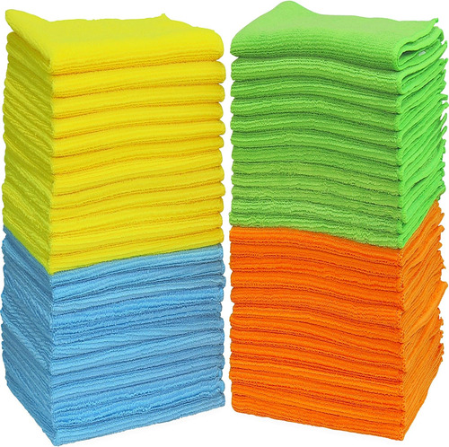 50 Pack - Simplehouseware Microfiber Cleaning Cloth  12  X 1